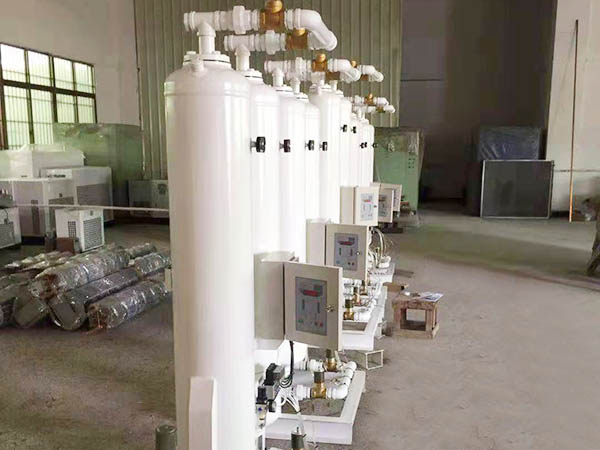 吸附式干燥机组装车间