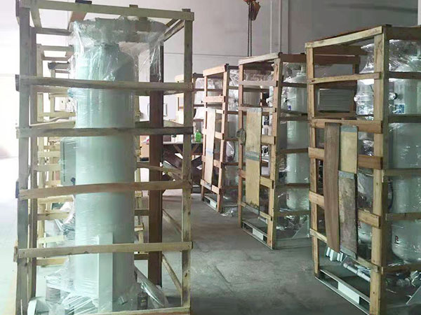 吸附式干燥机组装车间