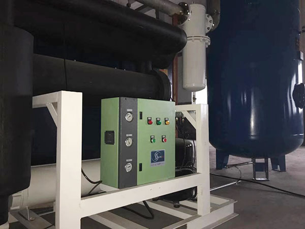 SJ-600WW开放式冷干机使用现场